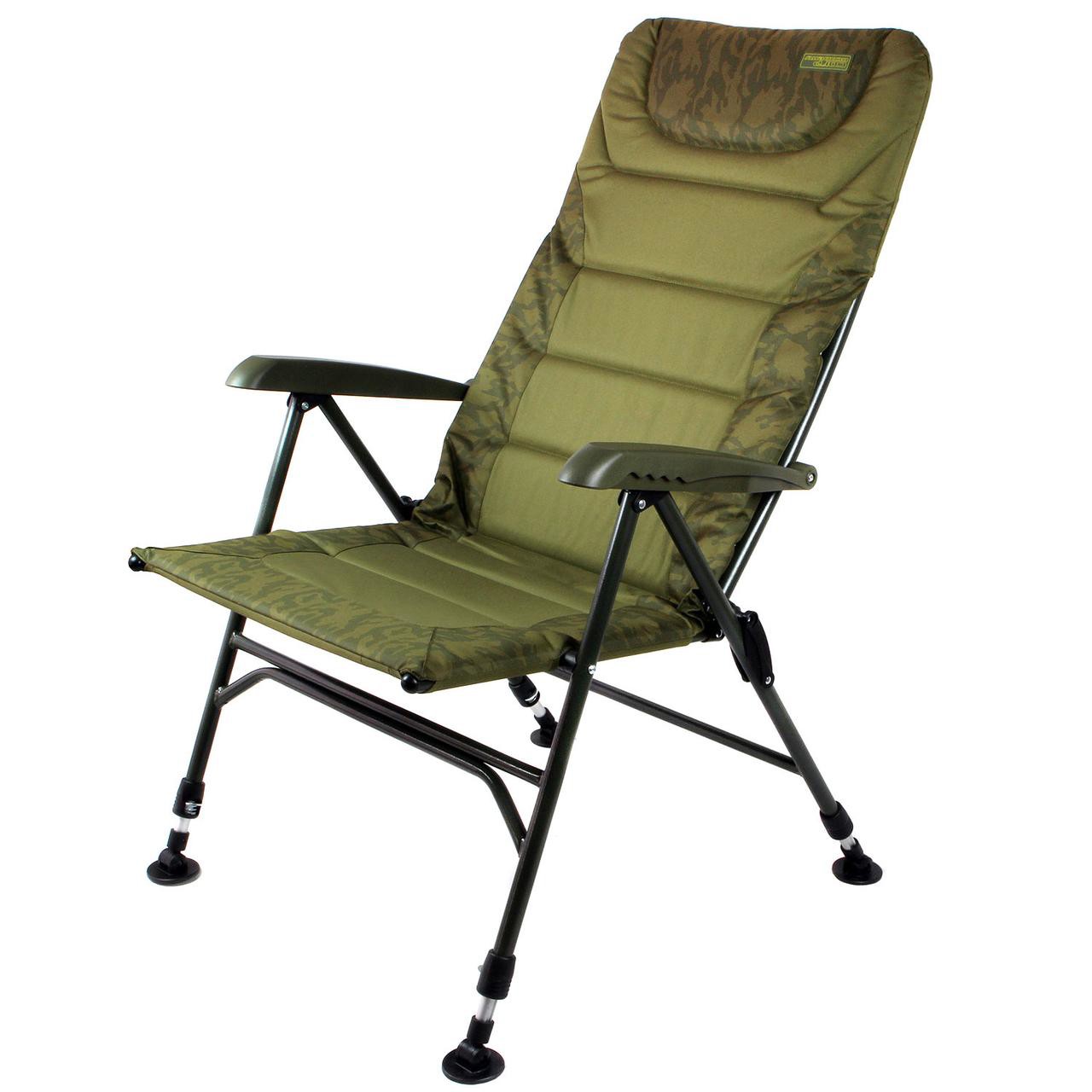 Крісло коропове Carp academy Deluxxe Camo Fotel