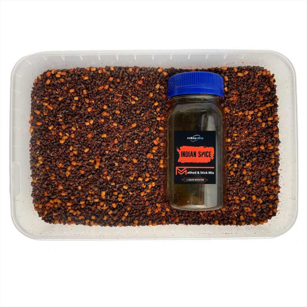 Метод стік-мікс Crazy carp Indian Spice 400g