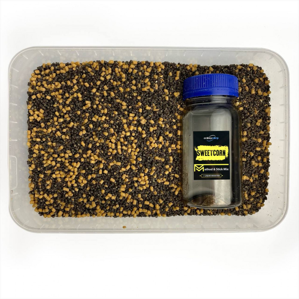 Метод стік-мікс Crazy carp Sweetcorn 400g