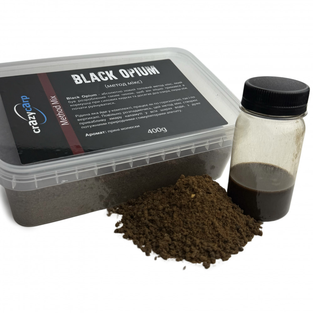 Метод мікс Crazy carp Black Opium 400g