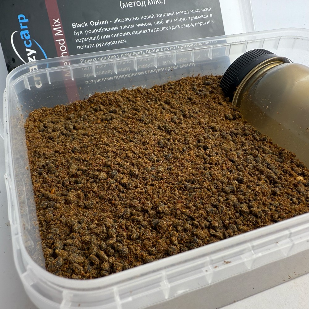 Метод мікс Crazy carp Black Opium 400g