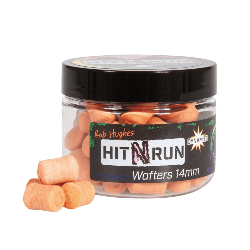 Бойли Dynamite Baits Hit N Run Dumbell Wafters 14 мм – Pink