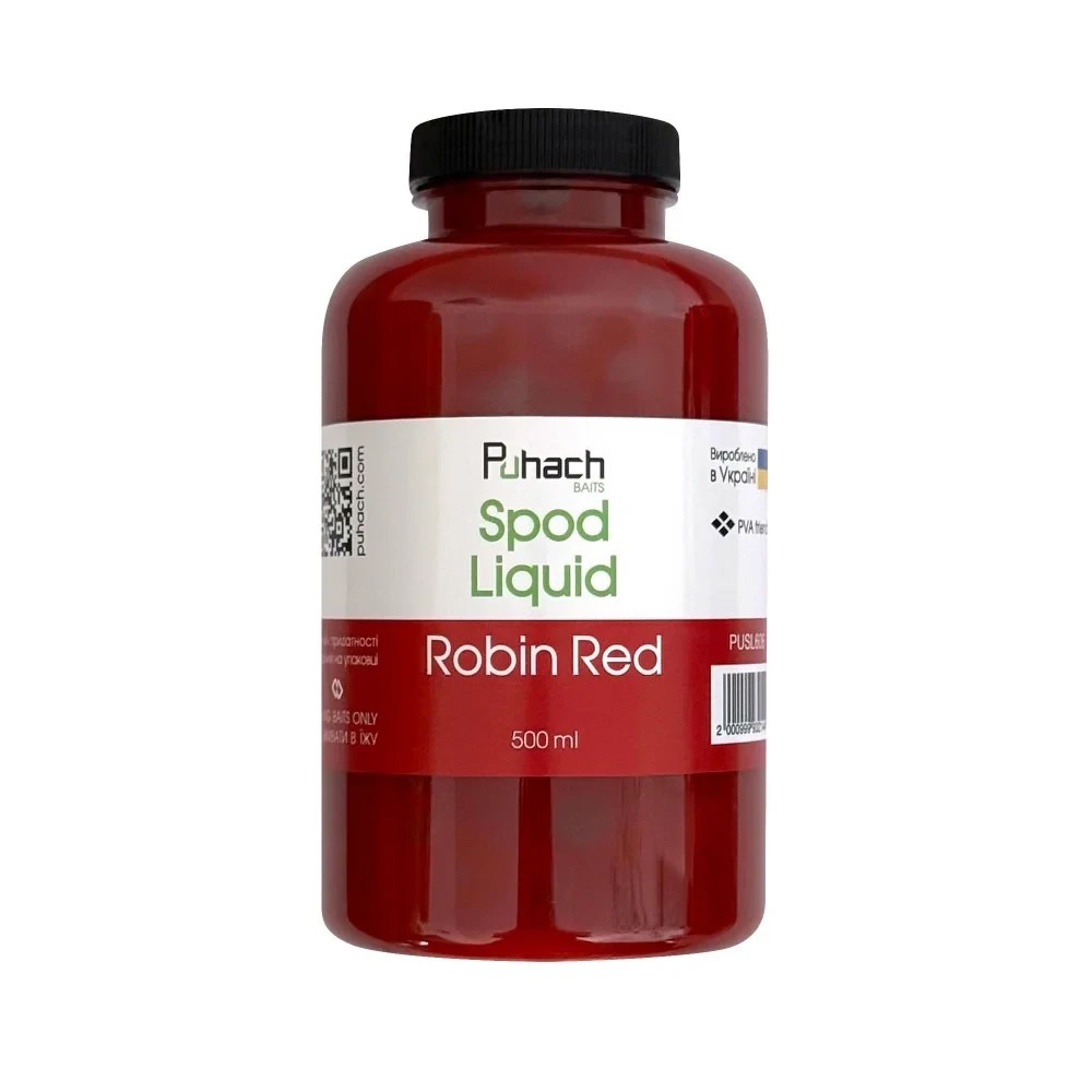 Ліквід Puhach Baits Spod Liquid 500 ml Robin Red