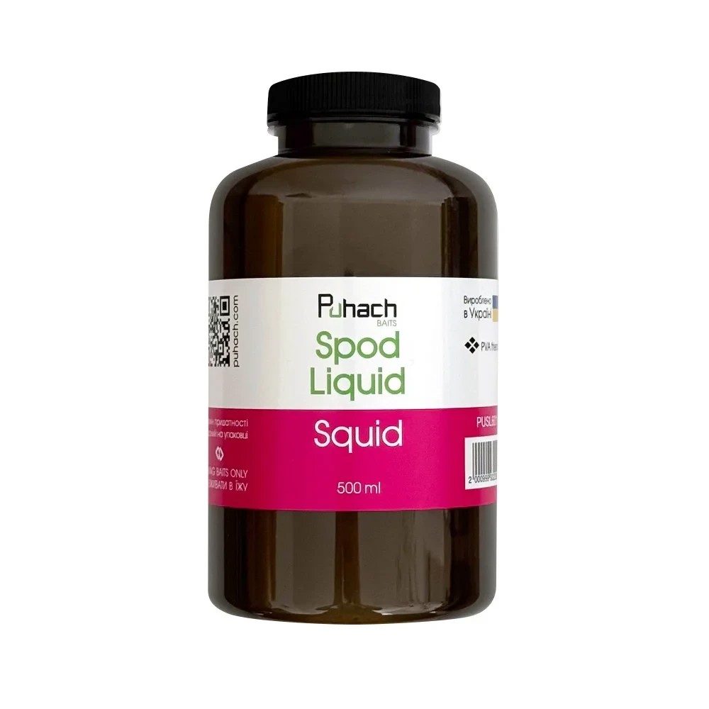 Ліквід Puhach Baits Spod Liquid 500 ml Squid