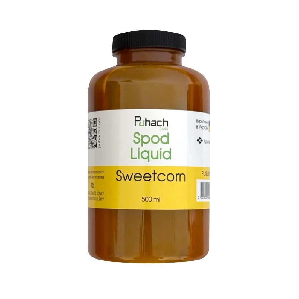 Ліквід Puhach Baits Spod Liquid 500 ml Sweetcorn