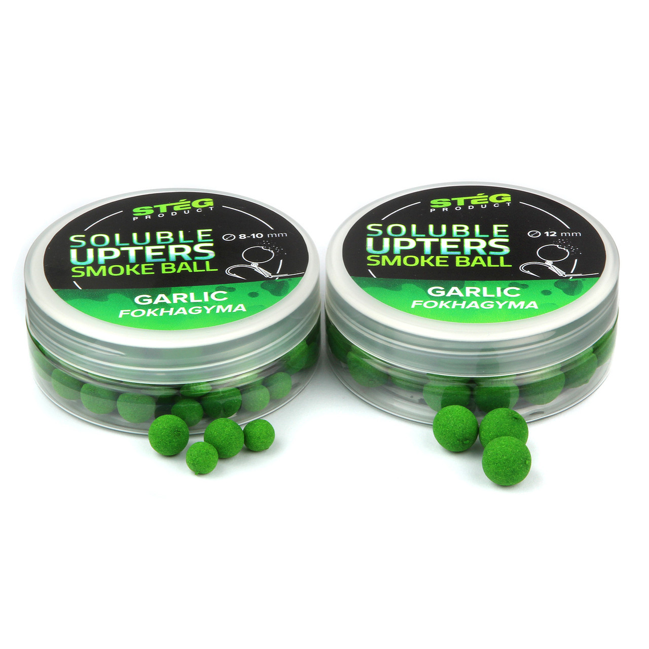 Розчинний вафтерс Stég Soluble Upters Smoke Ball 12mm Garlic-Almond