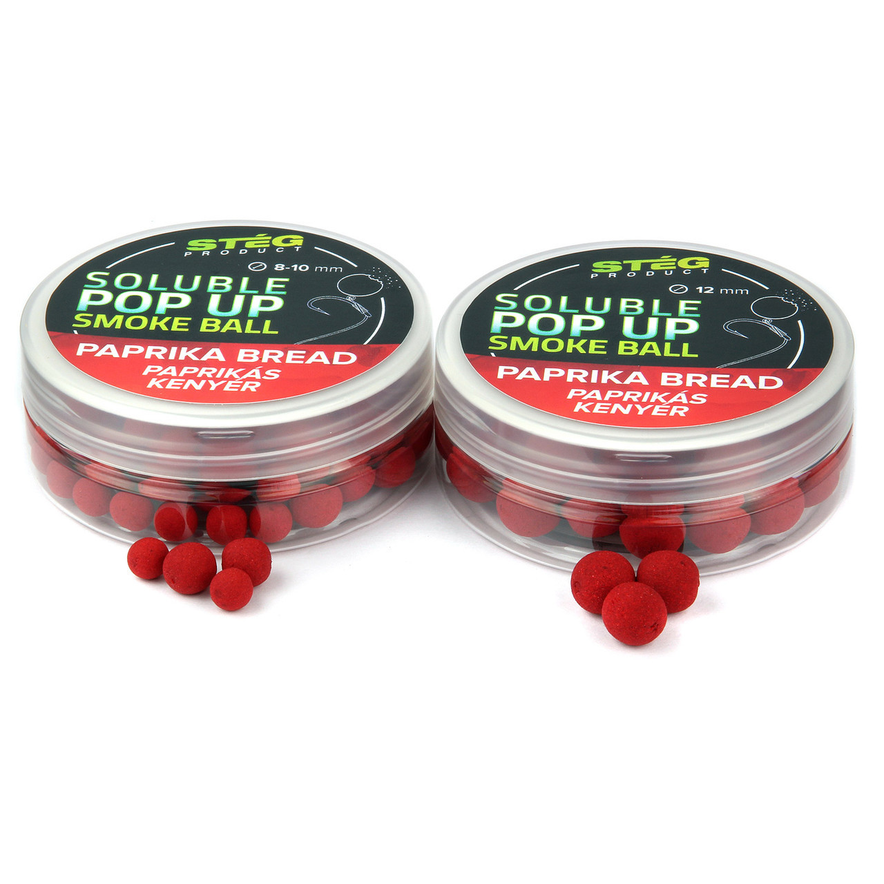 Розчинний вафтерс Steg Soluble Pop Up Smoke Ball 8-10mm 20g Paprika Bread