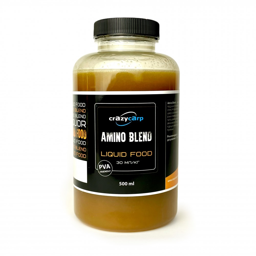 Ліквід Crazy carp Amino Blend аміно бленд 500 ml