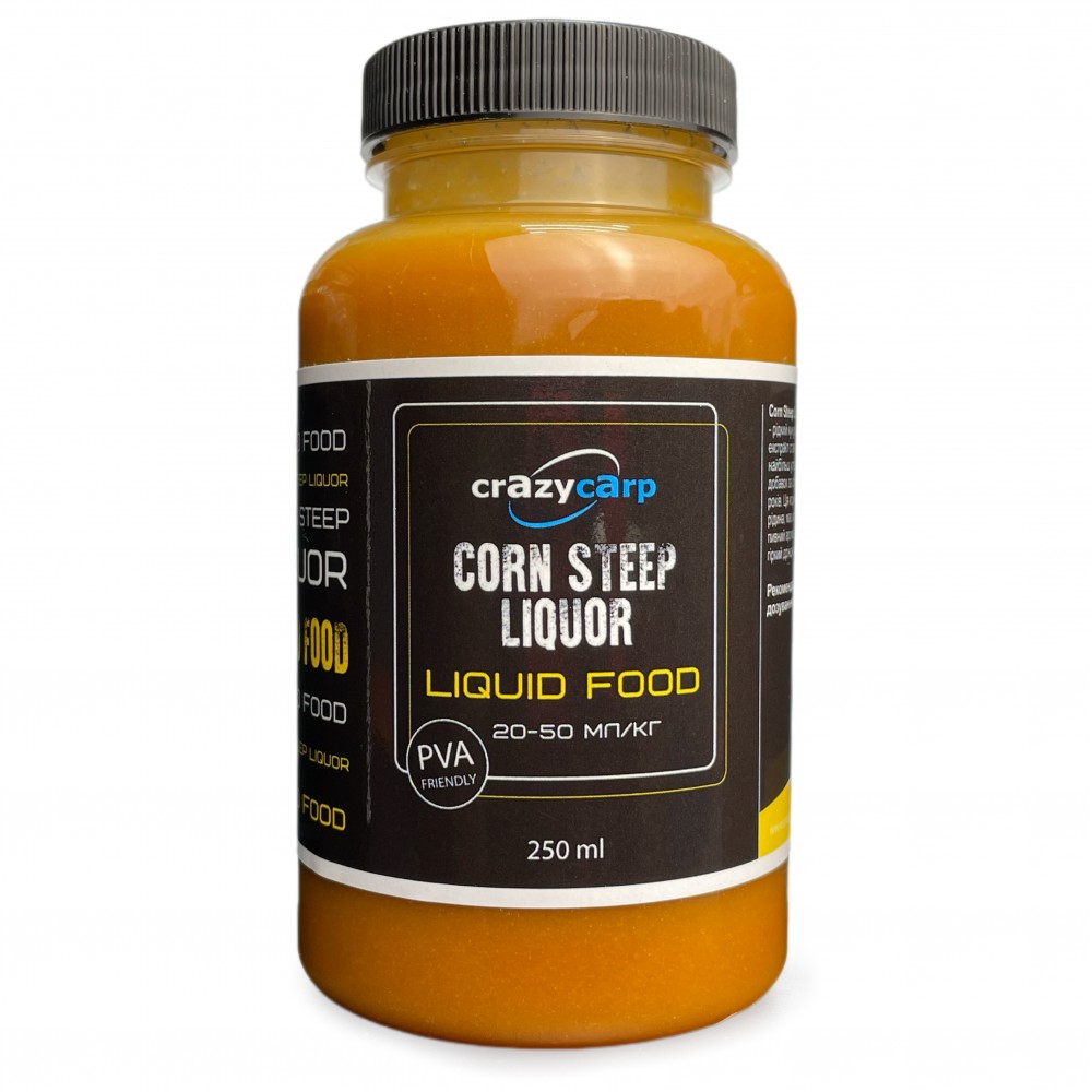 Ліквід Crazy carp Corn Steep Liquor CSL 500 ml