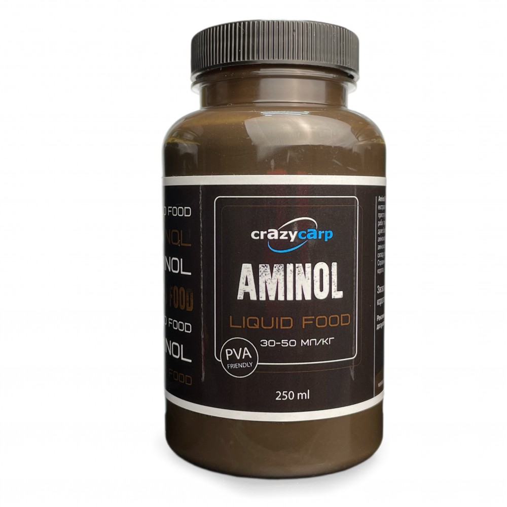 Ліквід Crazy carp Aminol рибний протеїн 500 ml
