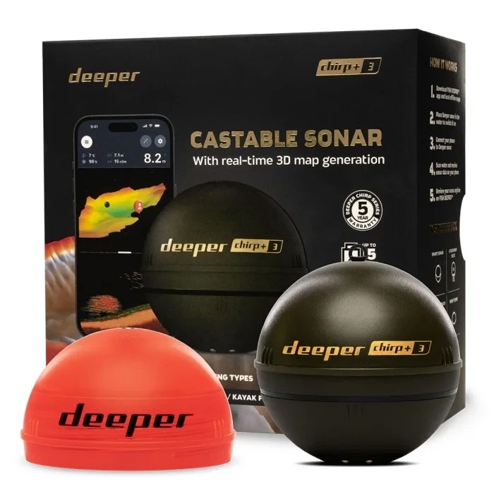 Ехолот Deeper CHIRP+3 Smart Sonar