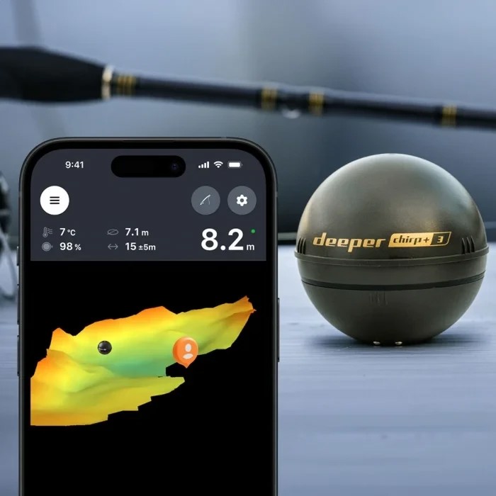 Ехолот Deeper CHIRP+3 Smart Sonar