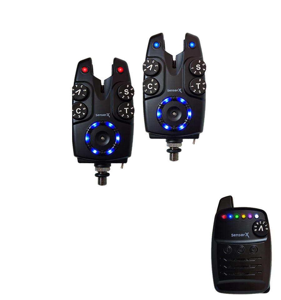 Набір сигналізаторів клювання World4Carp Sensor X  2+1