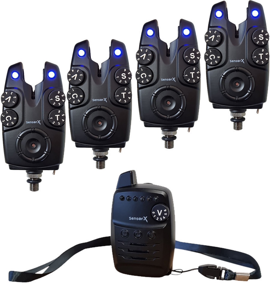 Набір сигналізаторів клювання World4Carp Sensor X  6+1