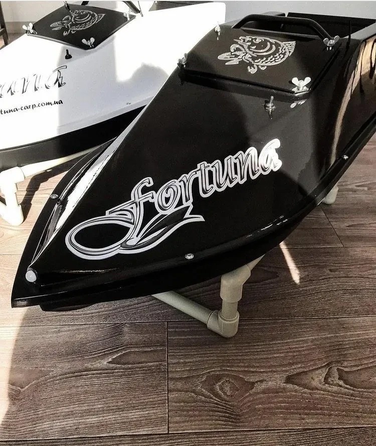 Кораблик Фортуна з GPS автопілотом Fortuna X та ехолотом Toslon520 на 45000mAh Чорний