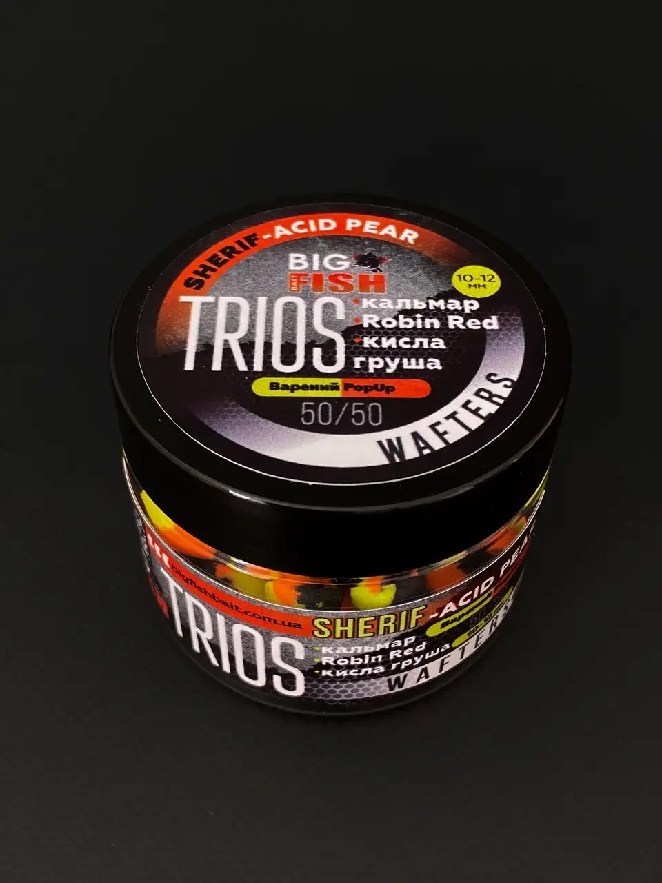 Вафтерс TRIOS SHUHER squid scopex Acid Pear кальмар, scopex, кисла груша 10-12 мм