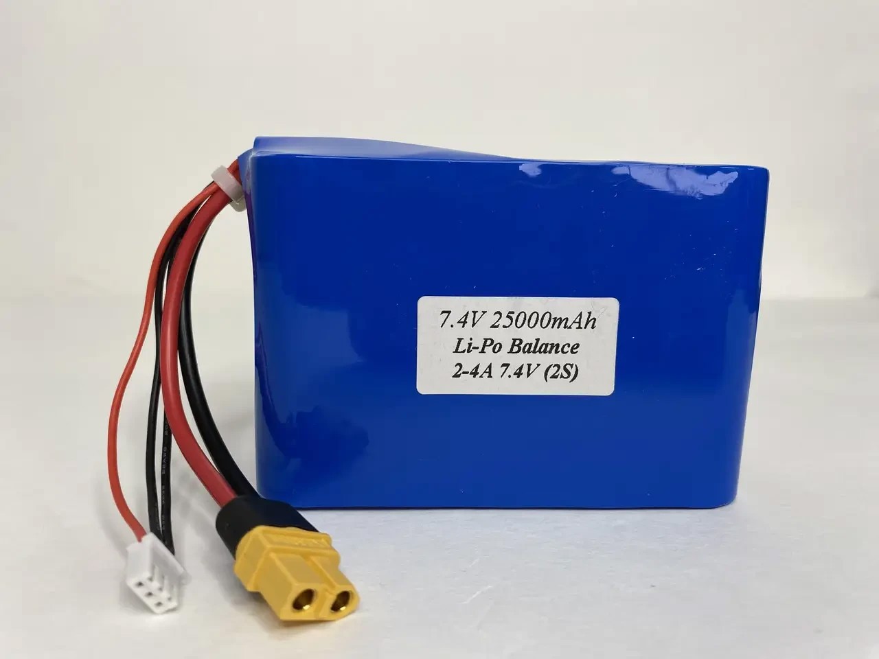 Акумулятор для коропового кораблика Фурія Шторм 8.4 В. 2S. 25000 mAh