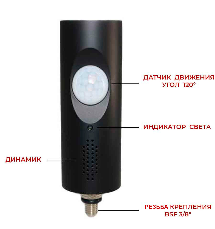 Датчик руху з підключенням до пейджера World4Carp MOTION ALARM SENSOR