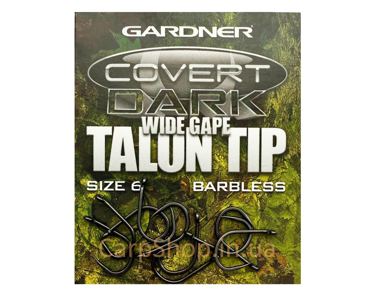 Гачки безбороді Gardner Wide Gape Talon Tip Barbless 8