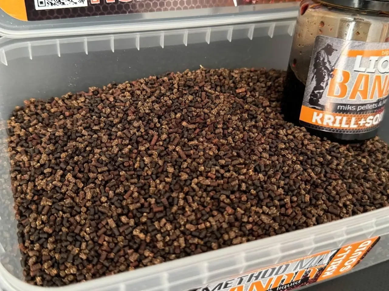 Метод мікс + ліквід Big fish BANDIT krill squid 400 гр