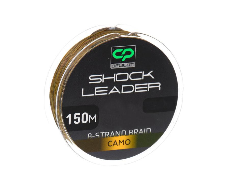 Шок-лідер Carp Pro Delight Shock Leader Х8 Camo 150м 45lb