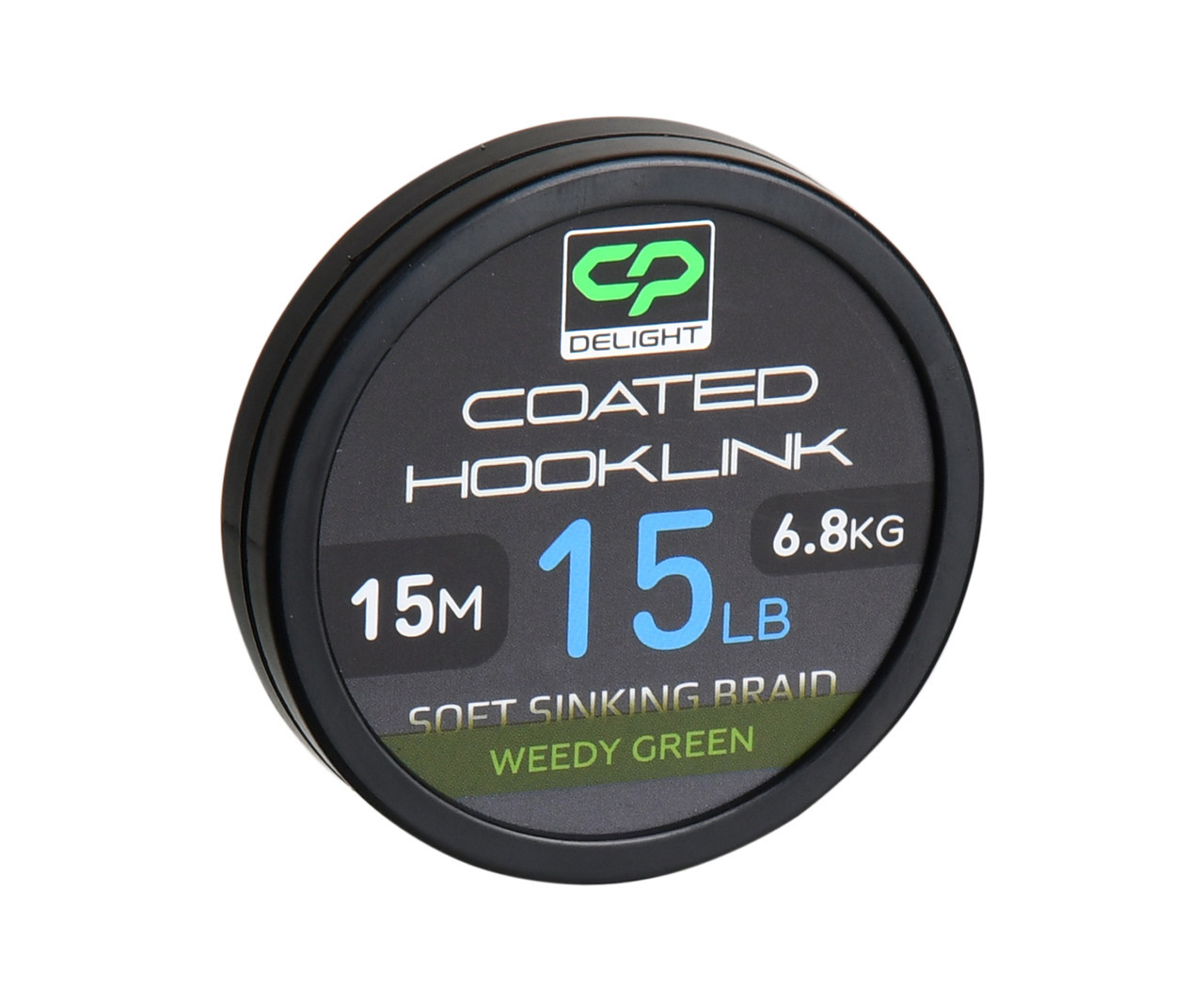 Повідцевий матеріал в оболонці Carp Pro Deligth Soft Coated Hooklink Weedy Green 15м 15lb