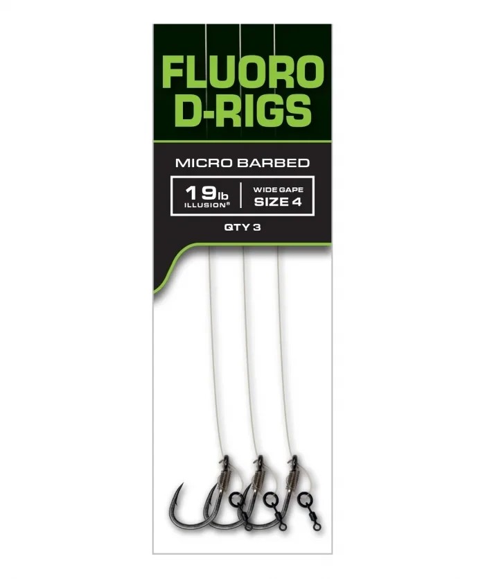 Готовий повідець Fox Carp Ready Rigs Fluoro D-Rig