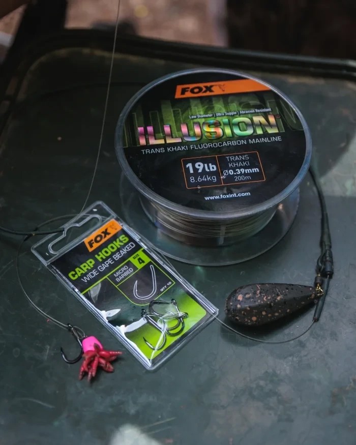 Готовий повідець Fox Carp Ready Rigs Fluoro D-Rig