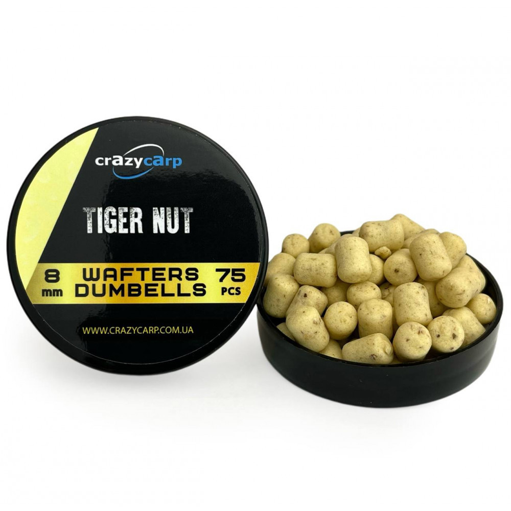 Бойли Crazy Carp Wafters Dumbells Tiger Nut ( тигровий горіх) 8х10 mm
