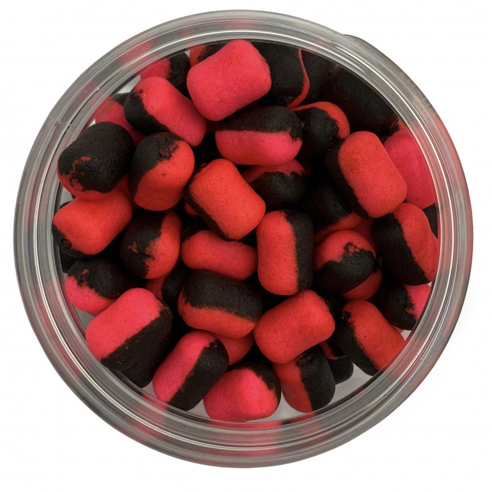Бойли Crazy Carp Wafters Dumbbells Black Currant & Bloodworm ( чорна смородина та мотиль) 8х10 mm