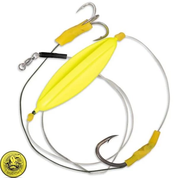 Готове оснащення сомове Black Cat Silent Combi Rig 2.00m 1.20mm Size 8-0 2-0