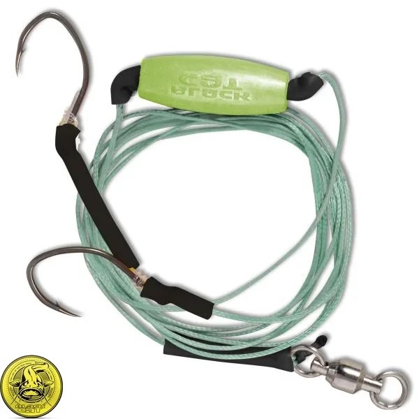Готове оснащення сомове Black Cat Freestyle Rig 1.80m Mainline 0.80mm Size 2