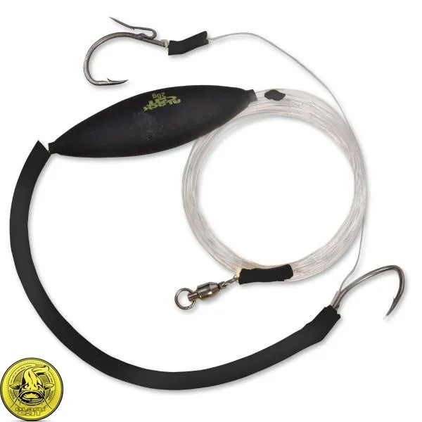 Готове оснащення сомове Black Cat Anti Tangle Rig 2.00m Line 1.00mm Size 6/0