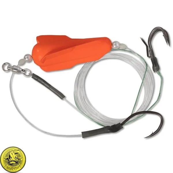 Готове оснащення сомове Black Cat Dead Bait Rig 2.00m 1.20mm Size 8-0 4-0