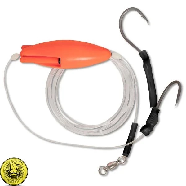 Готове оснащення сомове Black Cat Lighting Rig 2.00m Line 1.20mm Size 6/0