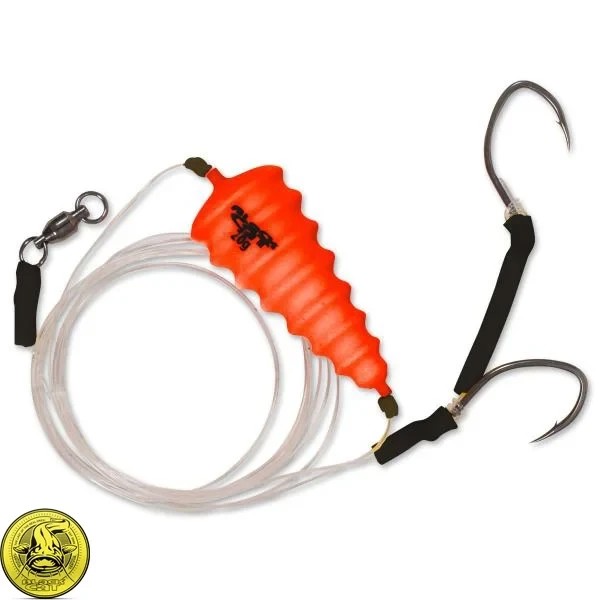 Готове оснащення сомове Black Cat Baitfish Tree Rig 2.00m Line 1.20mm Size 6/0