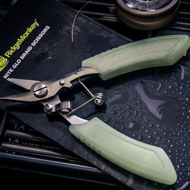 Ножиці кусачки Ridge Monkey Nite Glo Heavy Duty Snips
