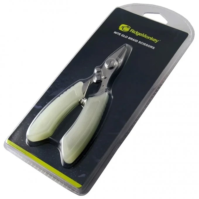 Ножиці кусачки Ridge Monkey Nite Glo Heavy Duty Snips