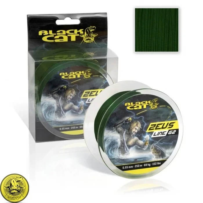 Шнур сомовий Black Cat Zeus Line G2 Green