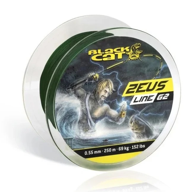 Шнур сомовий Black Cat Zeus Line G2 Green