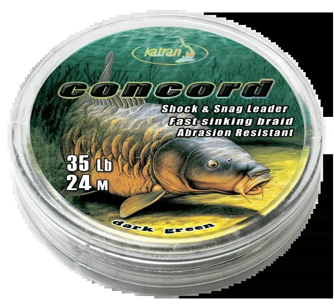 Шок-лідер Katran Shock-snag leaders Concord 35Lb 24m