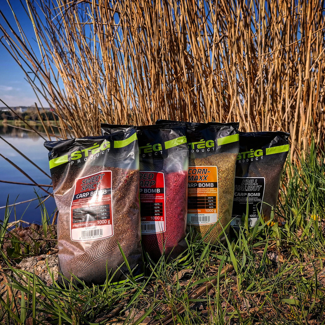 Прикормка Steg Carp Bomb 1kg Sweet Spicy