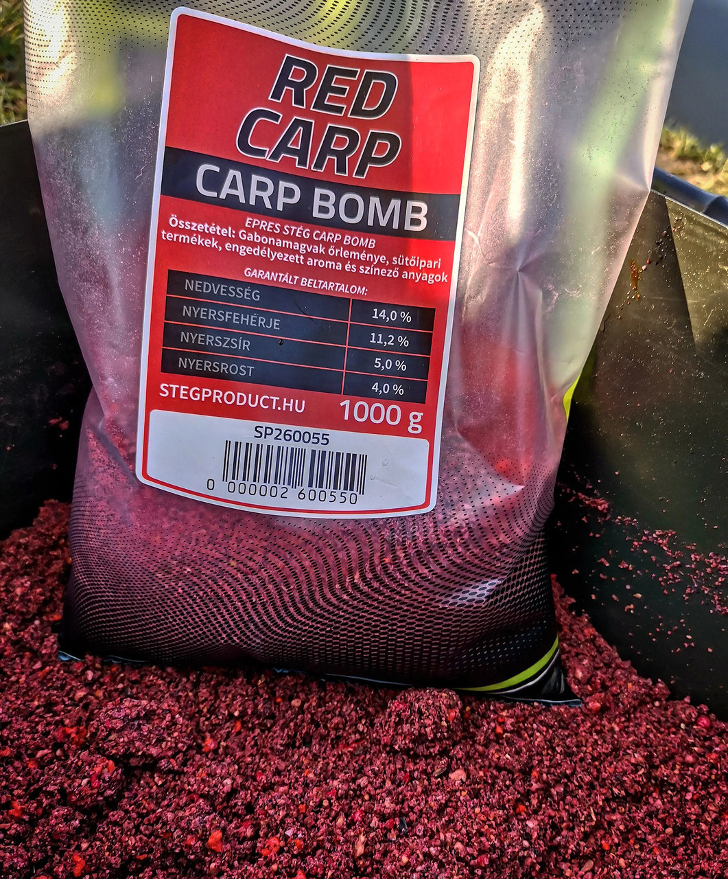 Прикормка Steg Carp Bomb 1kg Sweet Pineapple