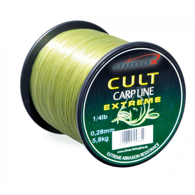 Волосінь Climax Cult Carp Extreme Line Matt Olive 0.40мм 11.5 кг