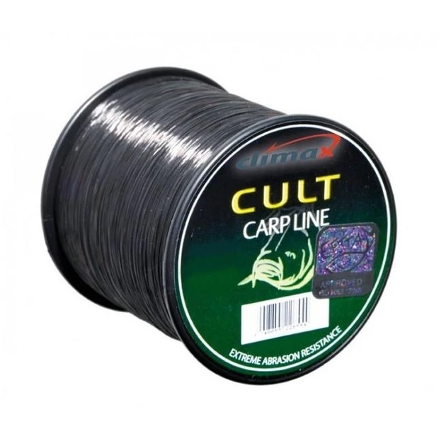 Волосінь коропова Climax CULT Carpline Black 750м 0.38мм 11 кг
