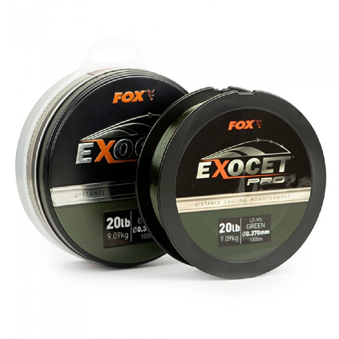 Волосінь Fox Exocet Pro Distance Casting Monofilament Green 0.26-0.40 mm 0.30 мм 5.90 кг