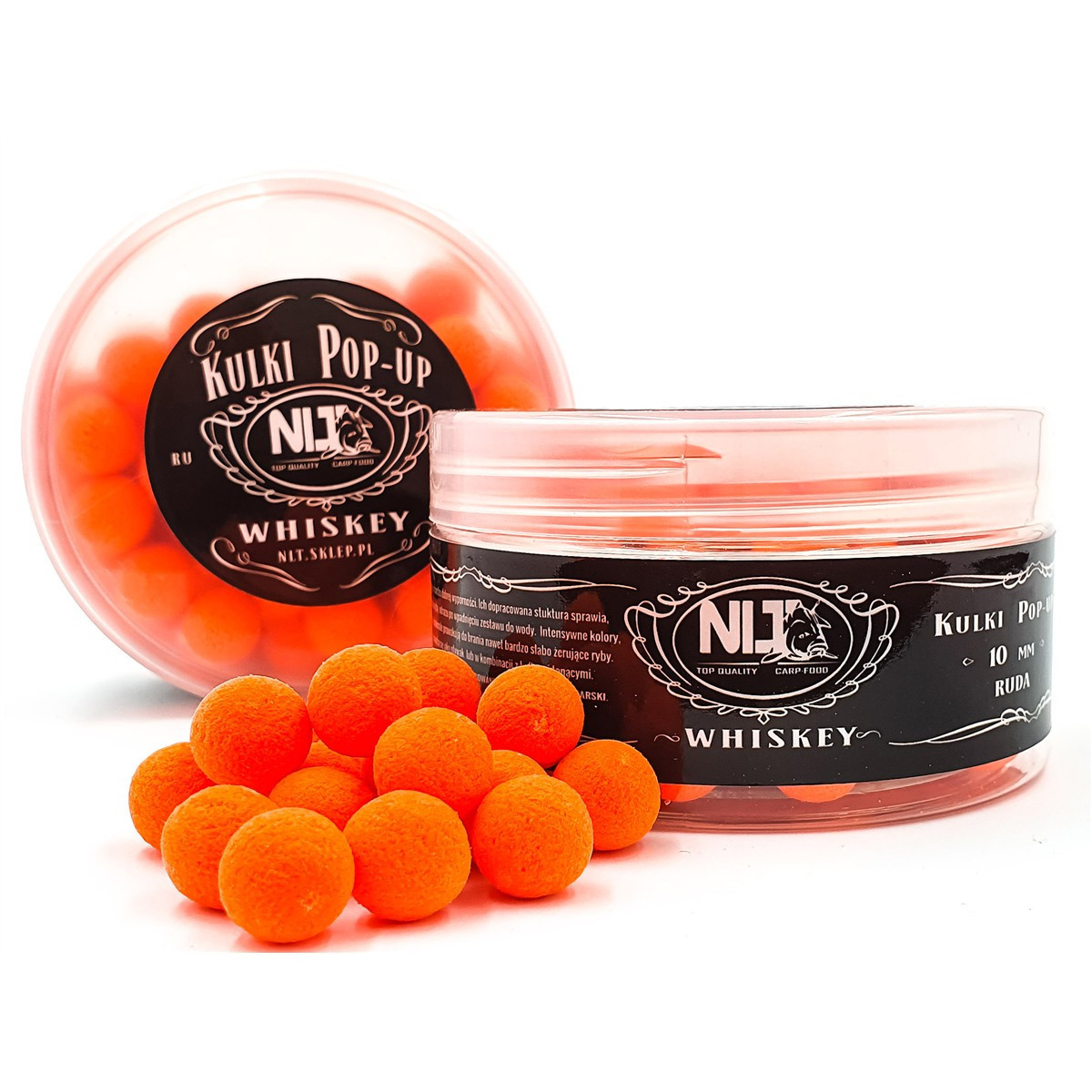 Поп-ап NLT FOOD Kulki POP-UP WHISKEY 16mm 80g