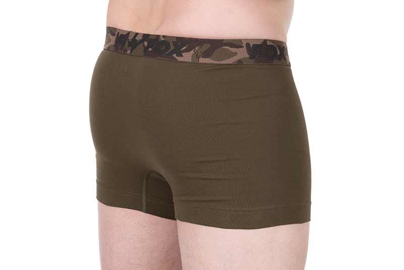 Труси Fox Boxer Shorts Khaki / Black