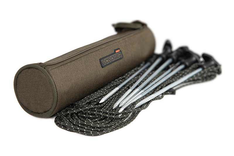 Кілочки до намету із штормовими шнурами Fox Voyager Bivvy Storm Pack