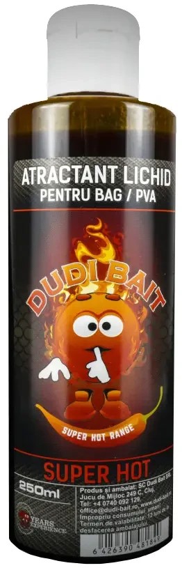 Ліквід Dudi Baits Atractant Liquid Pentru Bag/PVA Super Hot 250ml